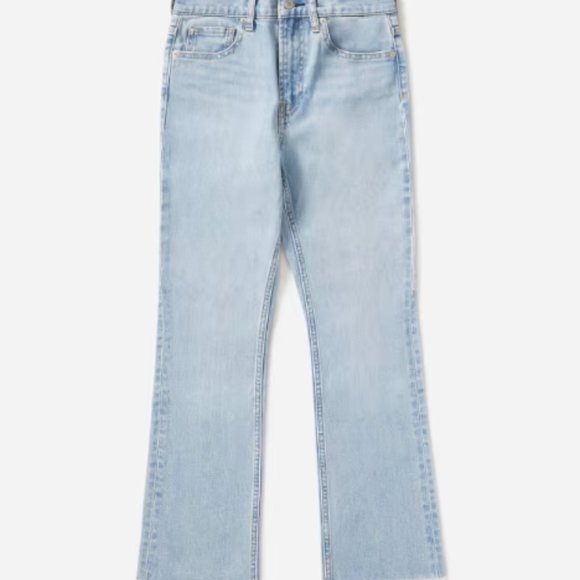 Everlane Kick Crop Jeans LIGHT BLUE Size 30 - good used condition - Picture 3 of 12
